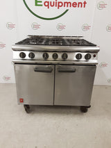 Falcon Six Burner Stove And Oven, Natural Gas, Model- G3101 (NCE6509)