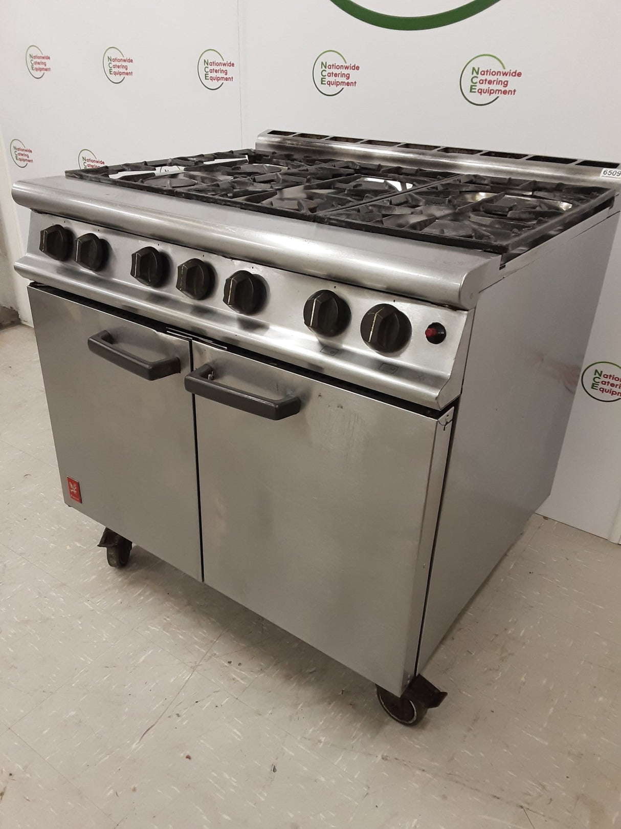 Falcon Six Burner Stove And Oven, Natural Gas, Model- G3101 (NCE6509)