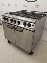 Falcon Six Burner Stove And Oven, Natural Gas, Model- G3101 (NCE6509)