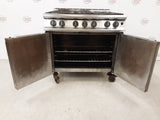 Falcon Six Burner Stove And Oven, Natural Gas, Model- G3101 (NCE6509)
