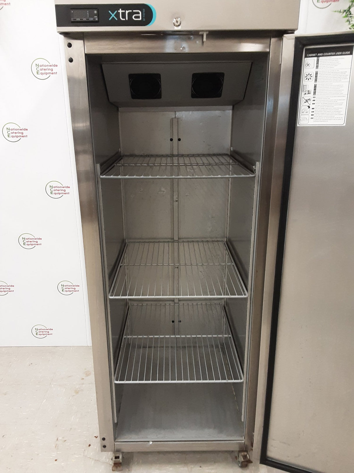 Foster Xtra Single Upright Fridge, Model- XR600H (NCE6484)