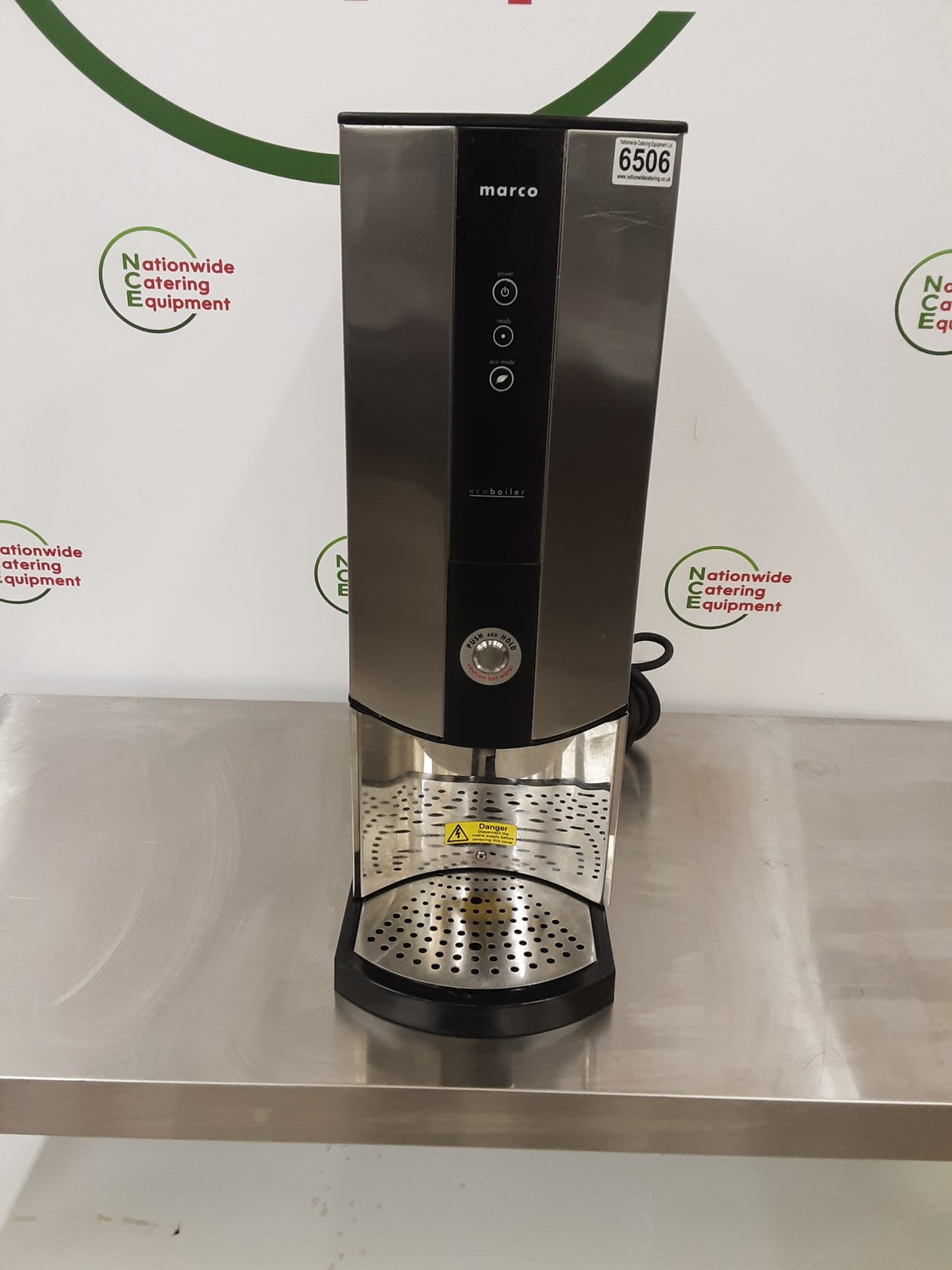 Marco Auto Fed Water Boiler, Push Button, Model- Evoboiler PB10 (NCE6506)