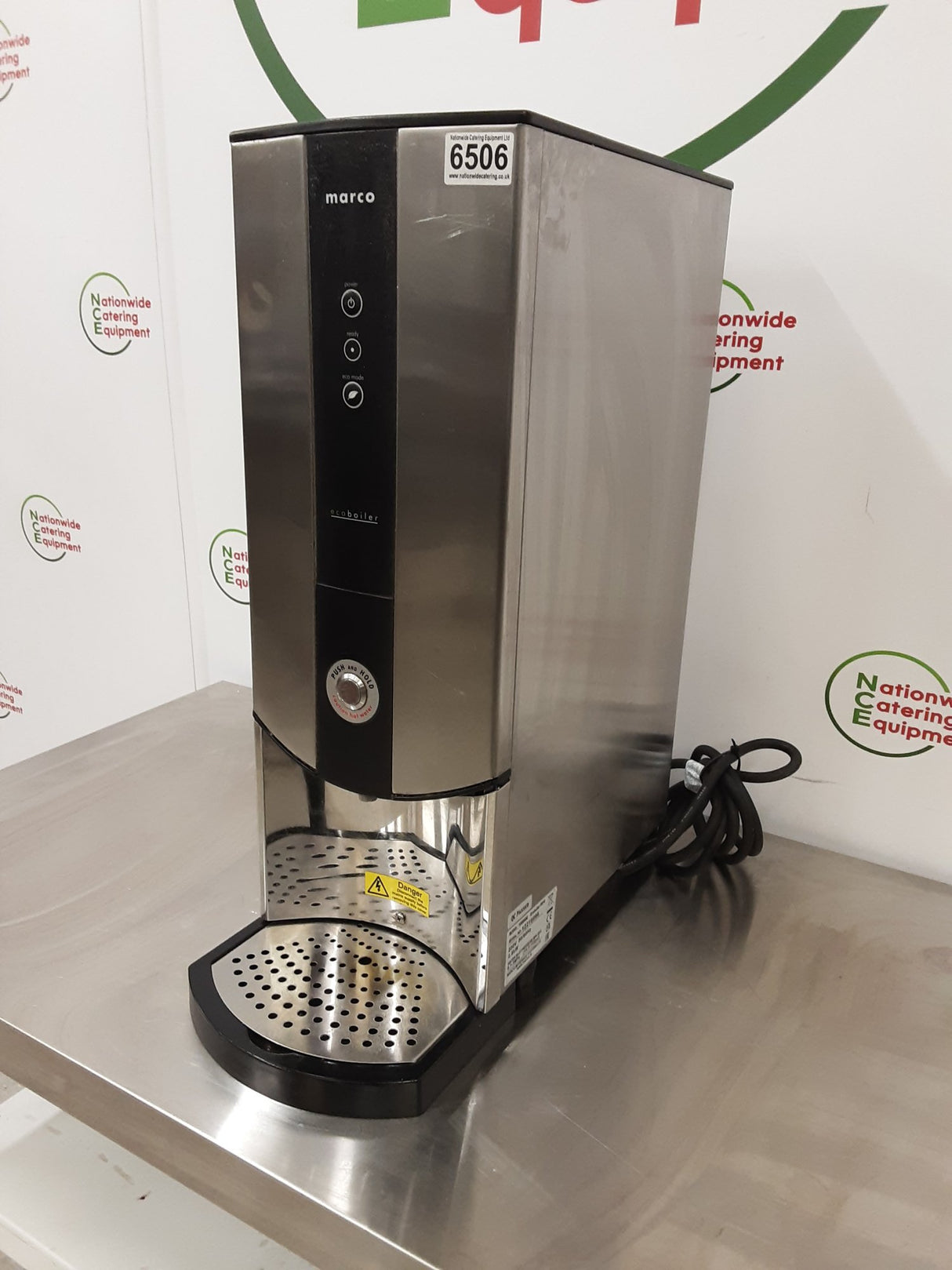 Marco Auto Fed Water Boiler, Push Button, Model- Evoboiler PB10 (NCE6506)
