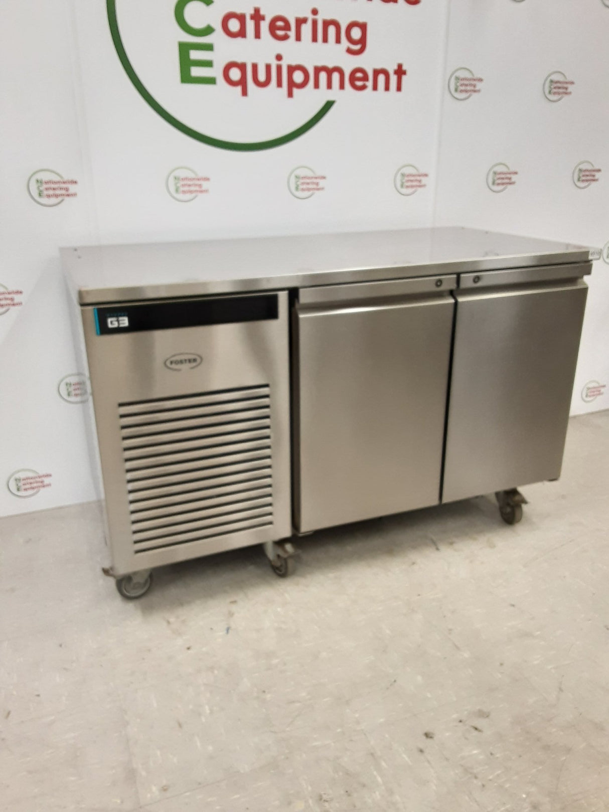 Foster G3 Two Door Flat Counter Fridge, 142cm, 2023 Manufactured, Model- EP1/2H (NCE6510)