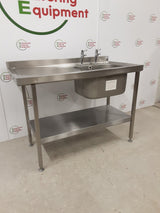 Stainless Steel Single Sink, 120x60cm (NCE6534)
