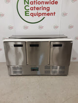 Polar G-Series Three Door Saladette Counter Fridge, Model- G607 (NCE6533)