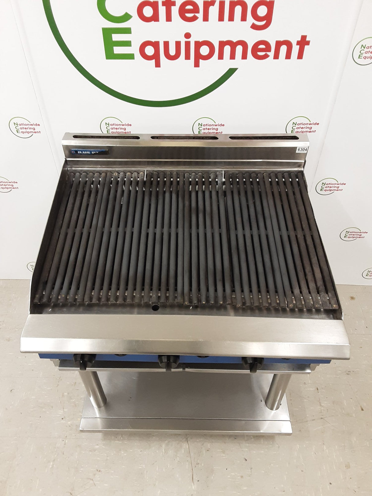 Blueseal 90cm/Three Burner Natural Gas Char-Grill, Model- G596/LS (NCE6304)