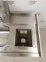Clearance Stainless Steel Single Dishwasher Entry Sink 114cm (NCE6542)