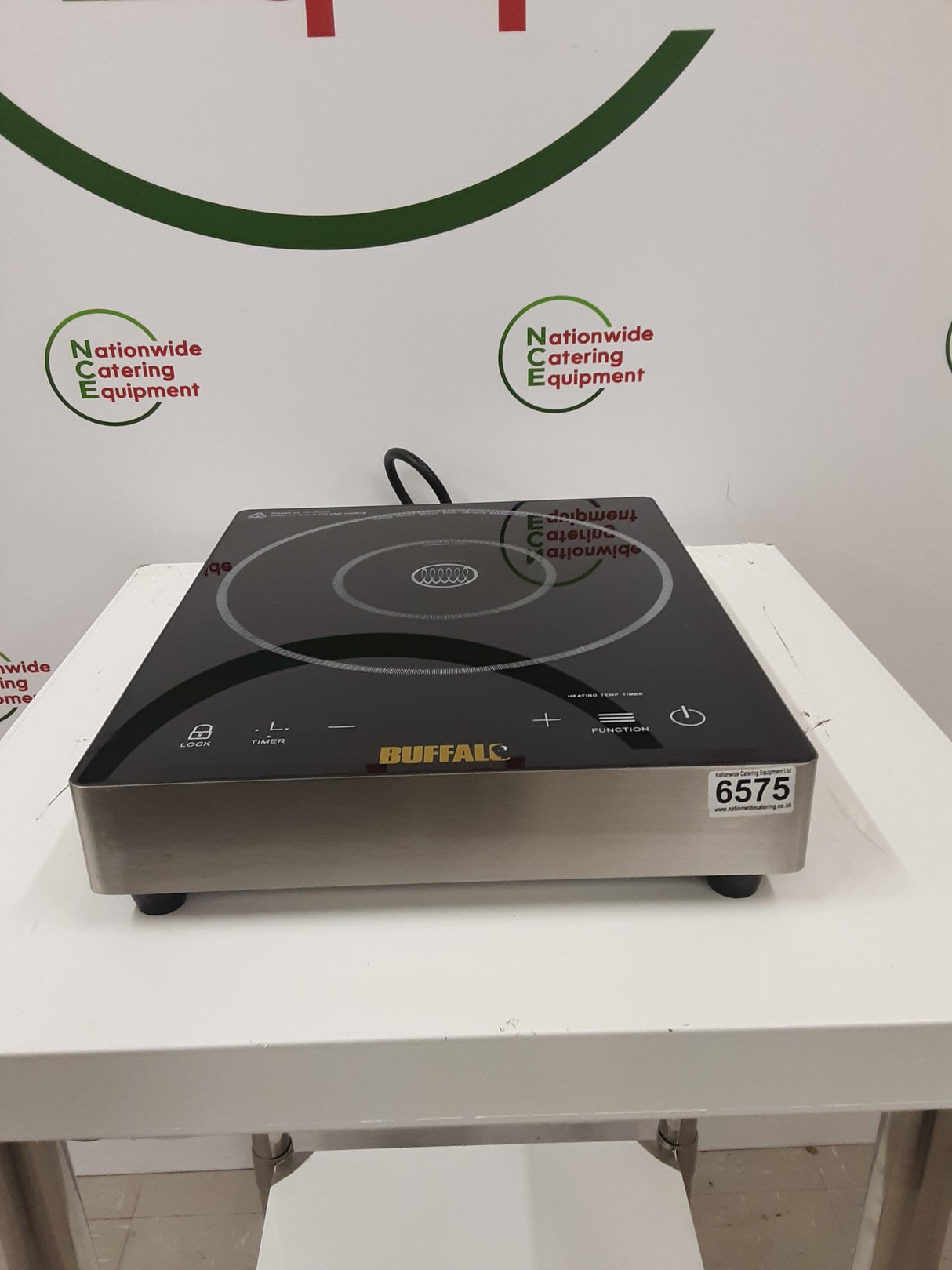 Buffalo 3000w Tabletop Single Zone Induction Stove, Model- (NCE6575)