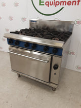 Blueseal Six Burner Stove & Oven, Natural Gas, Model- G506 (NCE6520)
