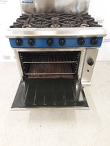 Blueseal Six Burner Stove & Oven, Natural Gas, Model- G506 (NCE6520)