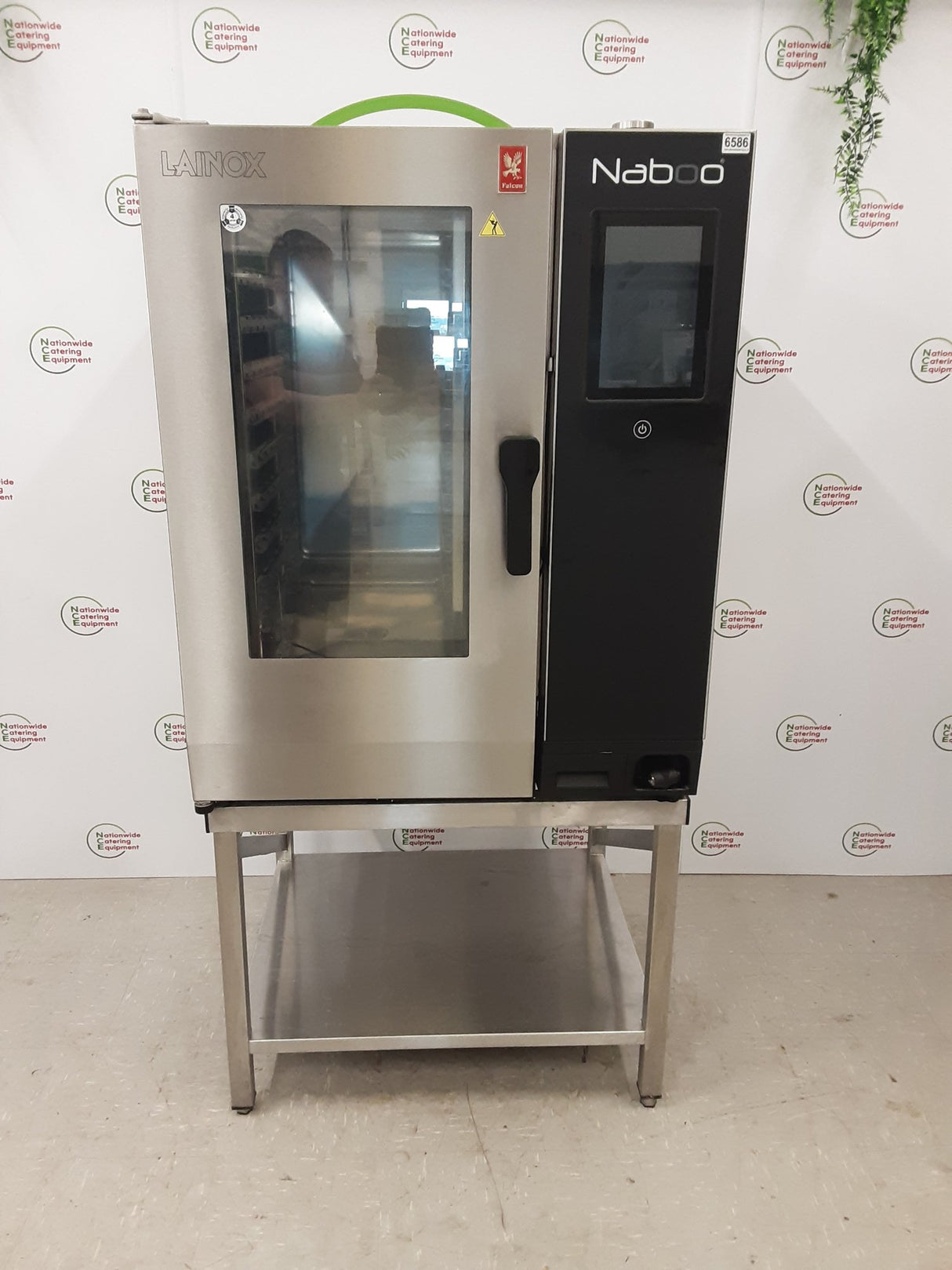Falcon Lainox Naboo Ten Grid Electric Combi Oven On Stand, Model- NAE101BS (NCE6586)