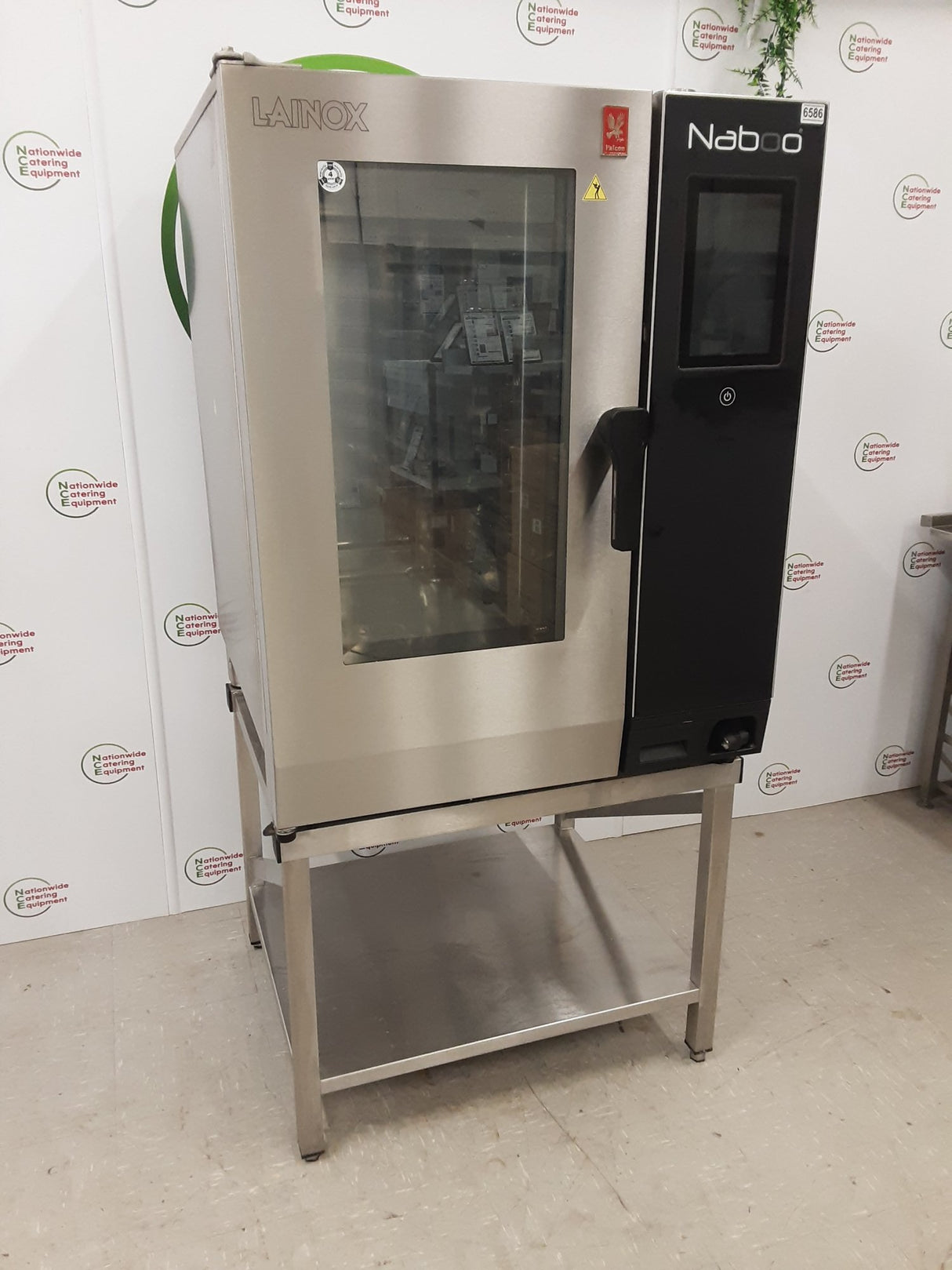 Falcon Lainox Naboo Ten Grid Electric Combi Oven On Stand, Model- NAE101BS (NCE6586)