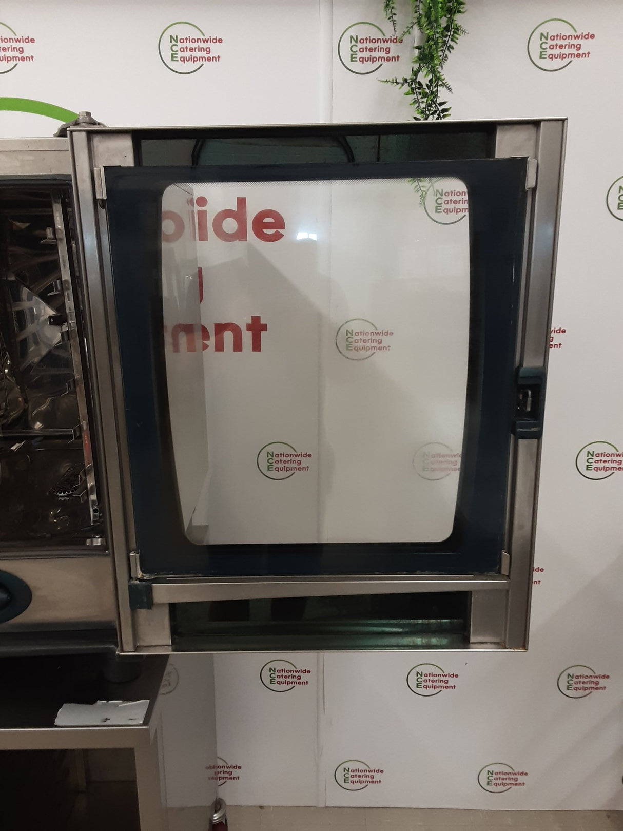 Rational Six Grid 5 Senses, White Efficiency, SCC Electric Combi Oven On Stand, 3ph/32amp (NCE6581)