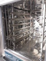 Rational Six Grid 5 Senses, White Efficiency, SCC Electric Combi Oven On Stand, 3ph/32amp (NCE6581)