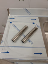 Hamoki Stainless Steel Double Sink, 160x60cm, With Mixer Tap, Model-STSK-166L (NCE6557)