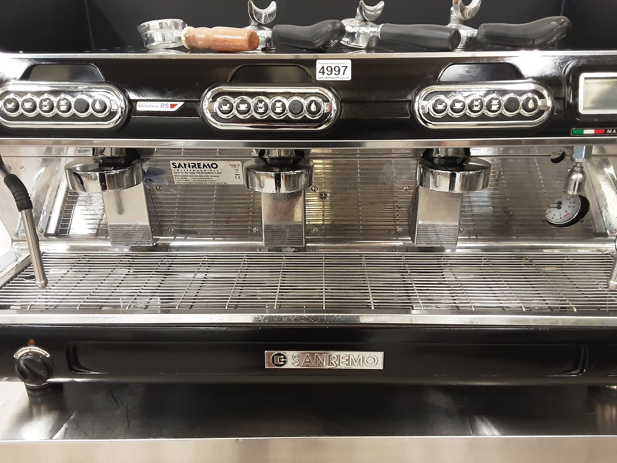 San Remo Verona Three Group Coffee Machine, Model- Verona RS (NCE4997)