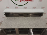 Ecofrost 'B-Grade' Three Door Counter Fridge With Granite Worktop & Toppings Opening, Model- 7950.5095 (NCE6599)