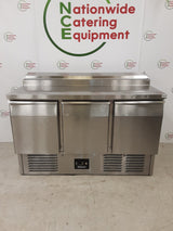 Blizzard Three Door Counter Fridge With Toppings Opening, Model- BCC3ENXX (NCE6620)