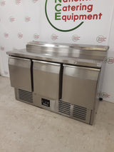 Blizzard Three Door Counter Fridge With Toppings Opening, Model- BCC3ENXX (NCE6620)