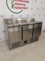 Blizzard Three Door Counter Fridge With Toppings Opening, Model- BCC3ENXX (NCE6620)