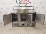 Blizzard Three Door Counter Fridge With Toppings Opening, Model- BCC3ENXX (NCE6620)
