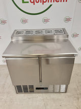 Blizzard Two Door Counter Fridge With Toppings Opening, Model- BCC2EN-ECO (NCE6621)