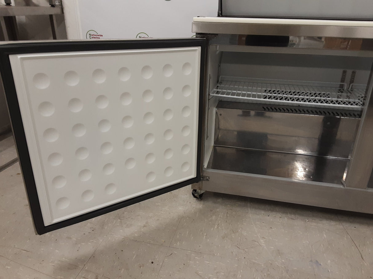 Polar U-Series Double Door Prep Counter Fridge, Model- GD883 (NCE6618)