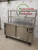 Mobile Hotcupboard With Two Tier Heated Gantry Above, 13amp (NCE6624)
