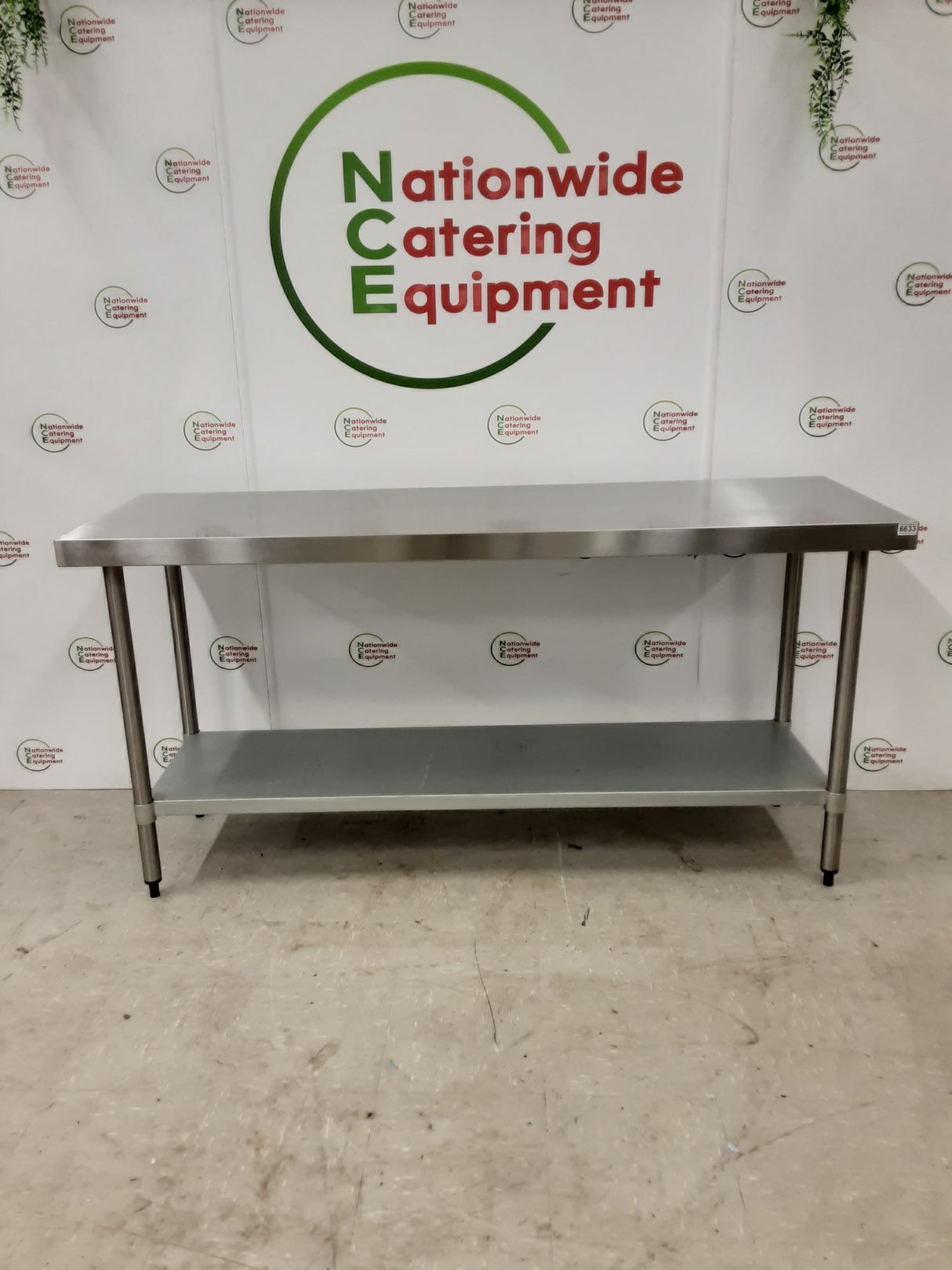 Vogue Stainless Steel Table 180cm (NCE6633)