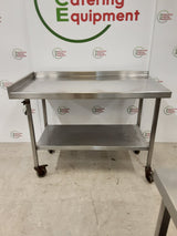 Stainless Steel Table On Wheels (NCE6648)