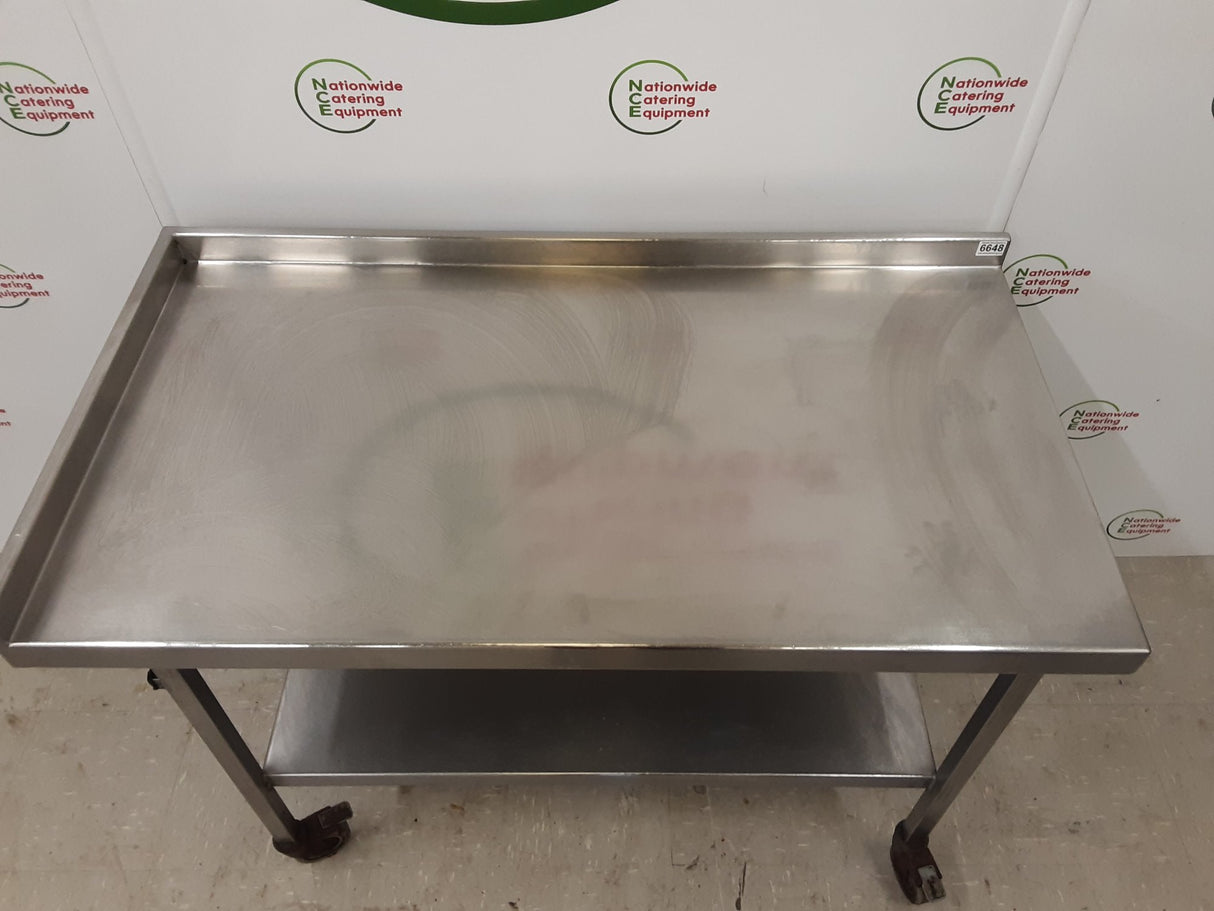 Stainless Steel Table On Wheels (NCE6648)