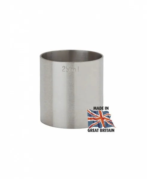 Stainless Steel 25ml Spirit Measure (3905)