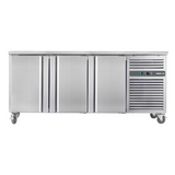 Hamoki Three Door Flat Counter Freezer, 180cm, Model- GN3100BT (NCE5258)