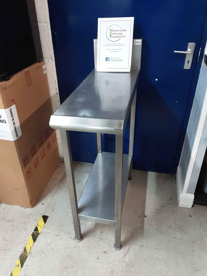 Stainless Steel Filler Table, 30cm (NCE2966) – Nationwide Catering ...
