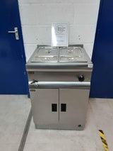 Lincat Freestanding Bain Marie with Hot Cupboard, 2x13amp Connections