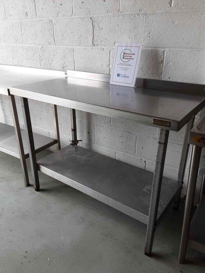 Stainless Steel Table, 122cm (NCE3634)