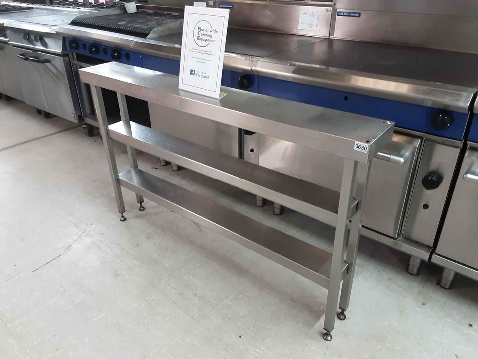 Stainless Steel Shelving Unit- Thin, 142cm (NCE3630)