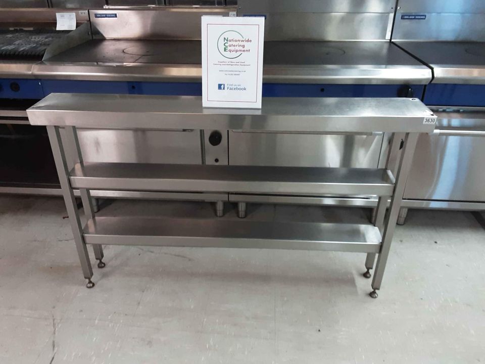 Stainless Steel Shelving Unit- Thin, 142cm (NCE3630)