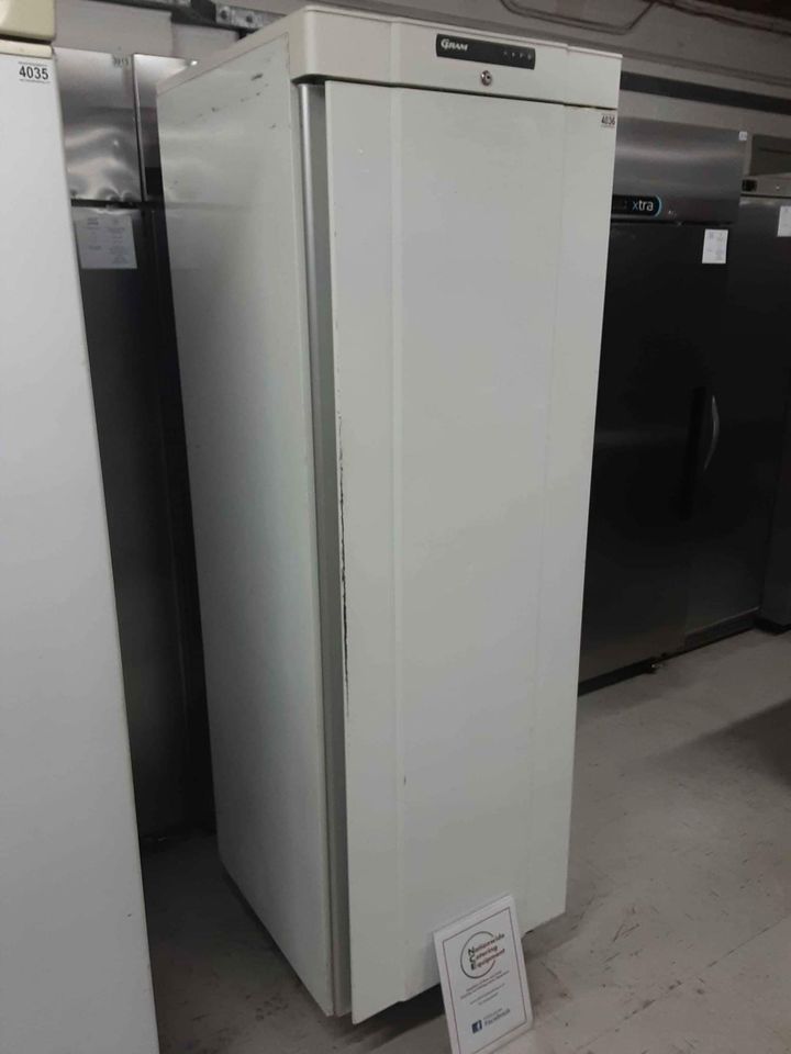 Gram Single Upright 400L Fridge, White, Model- K410LG (4036)