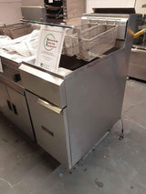 Tri Star Single Tank Free-Standing Natural Gas Fryer (4065)