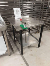 Stainless Steel Table With Bonzer Can Opener Attached, 76cm (NCE4012)