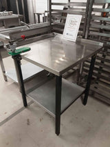 Stainless Steel Table With Bonzer Can Opener Attached, 76cm (NCE4012)