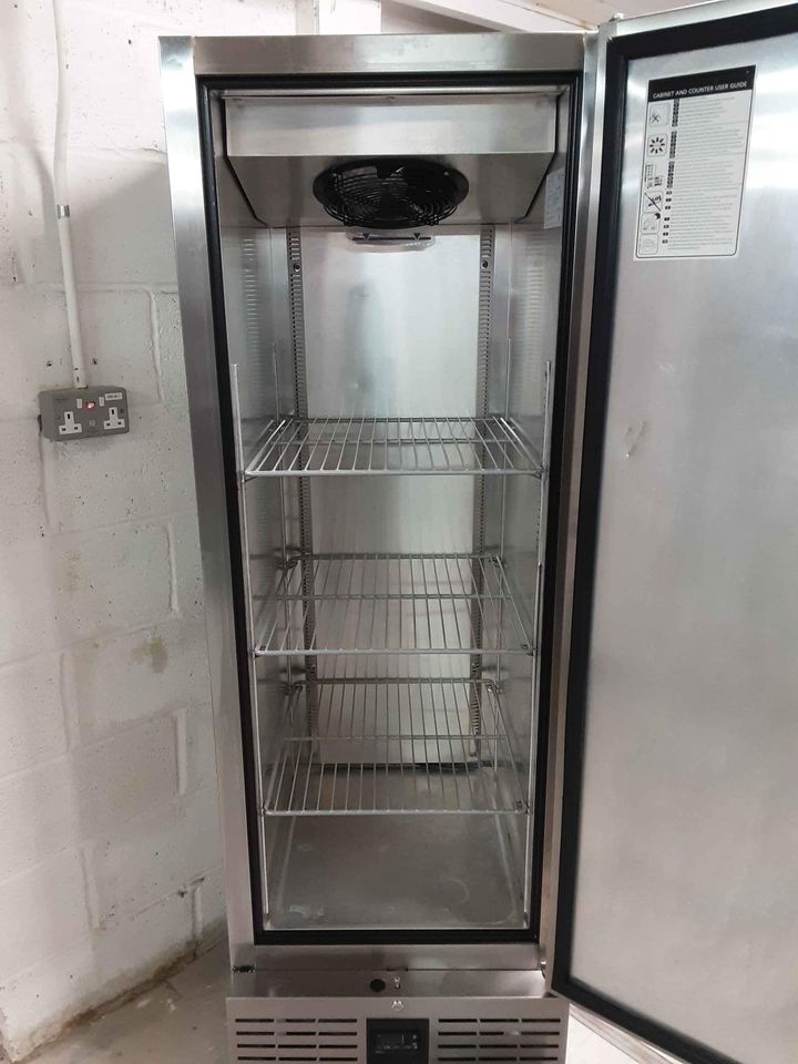 Foster Slimline Single Upright Fridge FSL400H, 2023 Manufactured (4219)