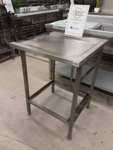 Stainless Steel Dishwasher Exit Table, 65cm (NCE4356)