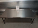 Stainless Steel Low Equipment Table, Heavy Duty (NCE1890)