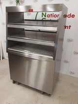 Mobile Stainless Steel Three Tier Heated Fast-Food Chute (NCE4546)