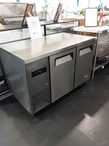 Commercial Catering Atosa Two Door Flat Counter Fridge, 120cm (NCE4451)