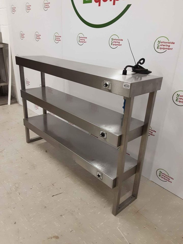 Stainless Steel Three Tier Heated Gantry (SKU4530)