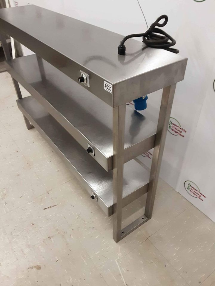 Stainless Steel Three Tier Heated Gantry (SKU4530)